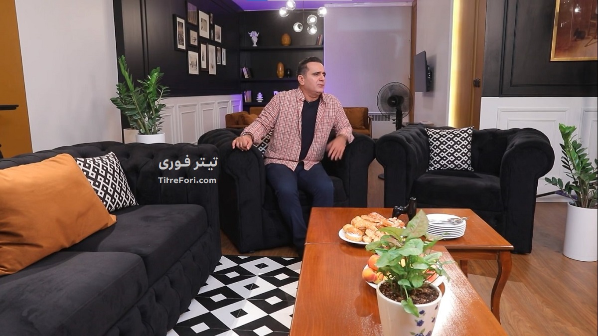 چیدمان منزل زیبای پژمان بازغی