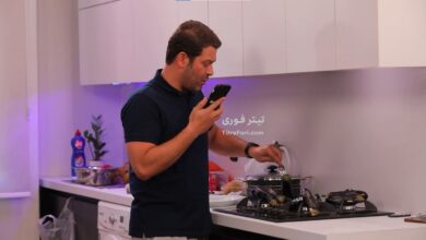 چیدمان منزل زیبای پژمان بازغی