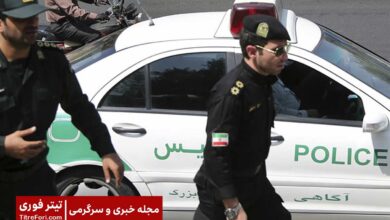 ویدیو : سیلی سنگین به صورت سارق معروف تهرانی جلوی ماموران پلیس