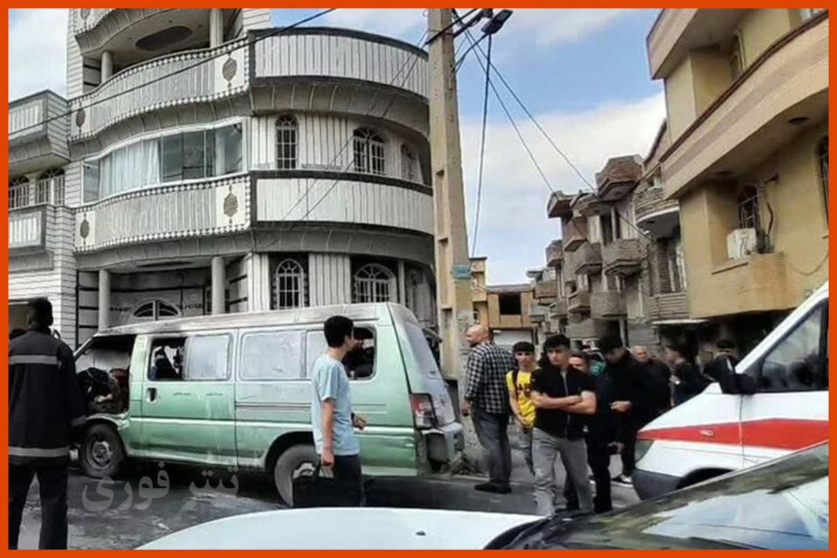فوت مهسا اصغری، دانش آموز ارومیه ای در پی آتش سوزی سرویس مدرسه