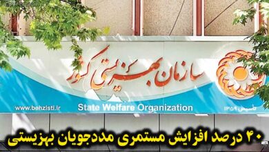 مستمری مددجویان بهزیستی 40 درصد افزایش پیدا میکند + جزئیات