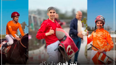 درگذشت امین محمدی چابکسوار گلستانی حین مسابقات اسب دوانی + فیلم و عکس