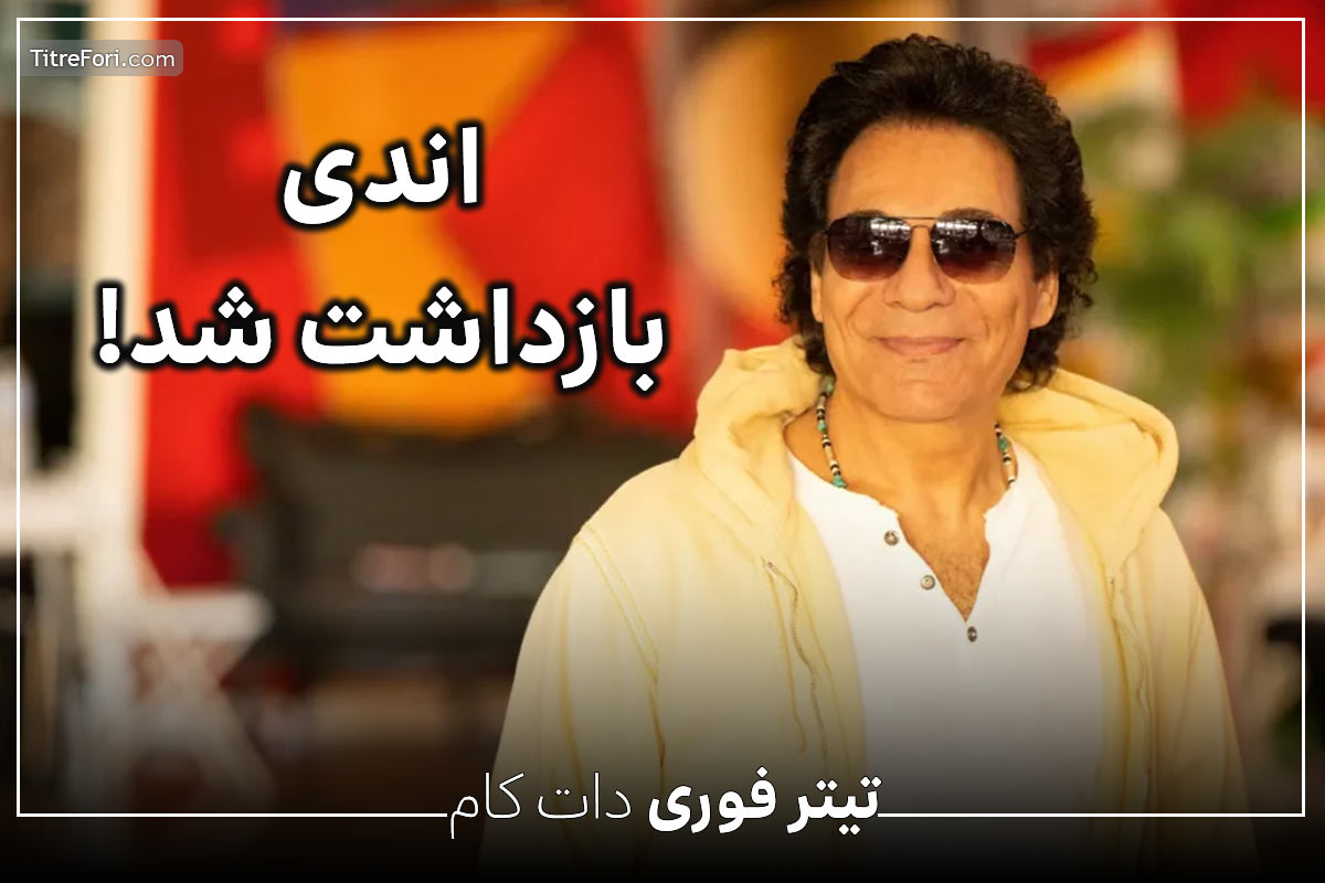 دستگیری اندی در آمریکا ؛ احتمال دیپورت اندی به ایران بعد از دستگیری!