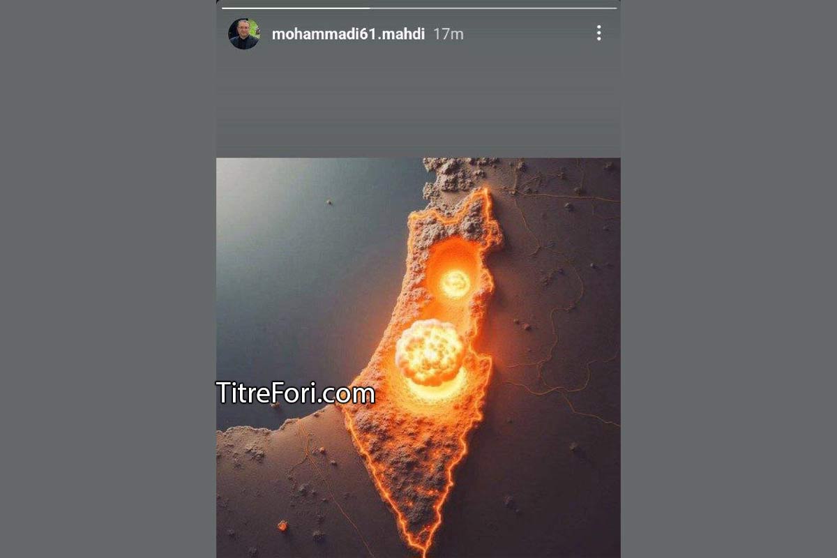 استوری مشاور قالیباف در مورد بمباران اتمی اسرائیل جنجال به پا کرد! + عکس